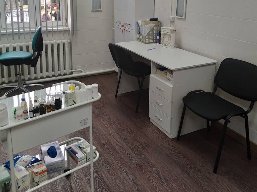 Жители Красного Чикоя сказали спасибо за обновленную поликлинику в прямом эфире