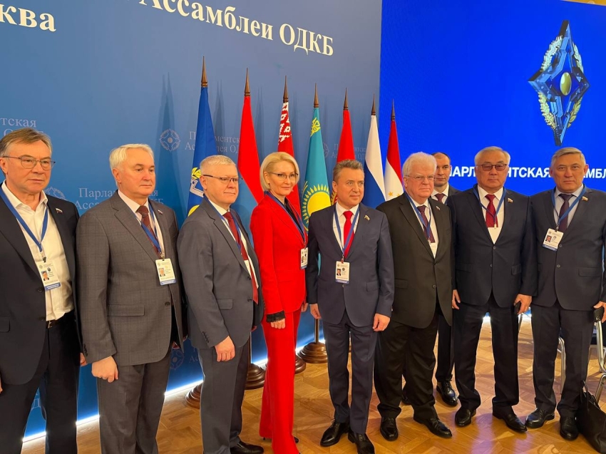 Баир Жамсуев принял участие в сессии Парламентской Ассамблеи ОДКБ
