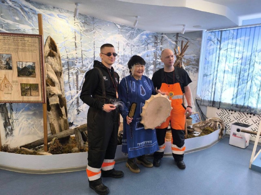 ​Чемпион России и Европы Дмитрий Двали и двукратный Олимпийский чемпион Алексей Тищенко посетили Каларский краеведческий музей