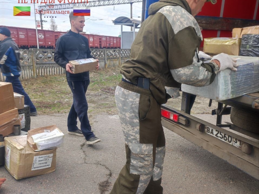 Забайкальские волонтёры отправили печи-матрёшки бойцам на Курское направление