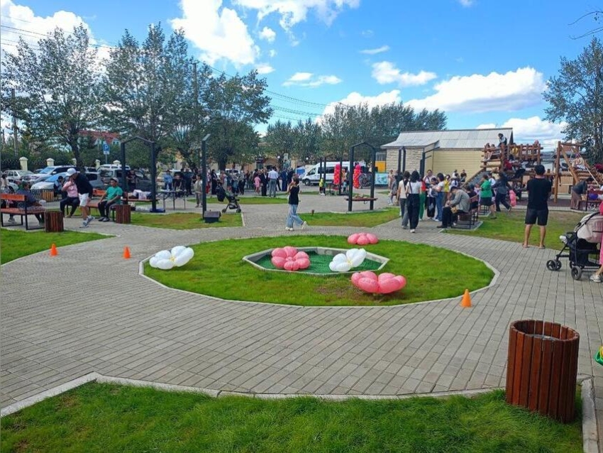 Семейный отдых развивается в посёлке Агинском благодаря проекту «Формирование комфортной городской среды»