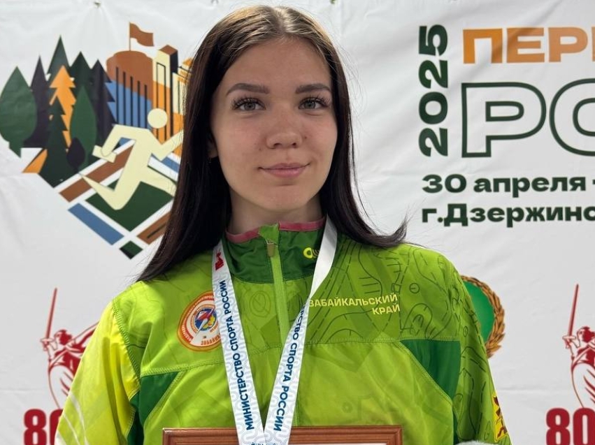 Бронзовую медаль Первенства России среди юниорок завоевала забайкальская ориентировщица