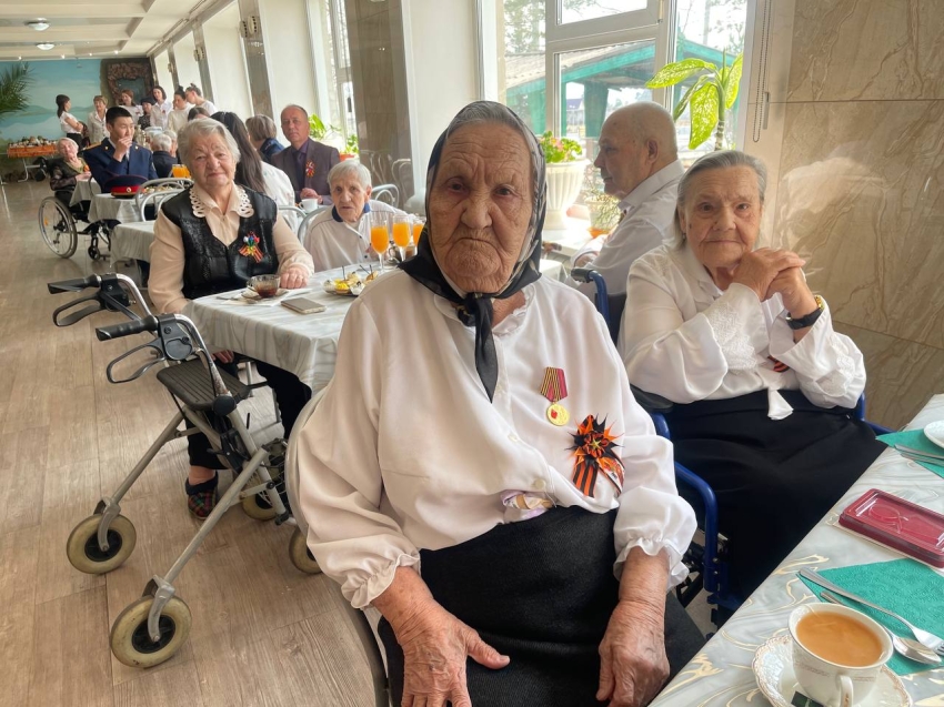 #Победа80: В Атамановском доме-интернате чествовали ветеранов  Великой Отечественной войны 