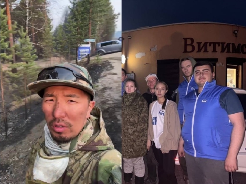 От зала для самбо до поля боя с огнём: депутат Гордумы и волонтёр проявили себя в тушении пожара в Смоленке и её окрестностях