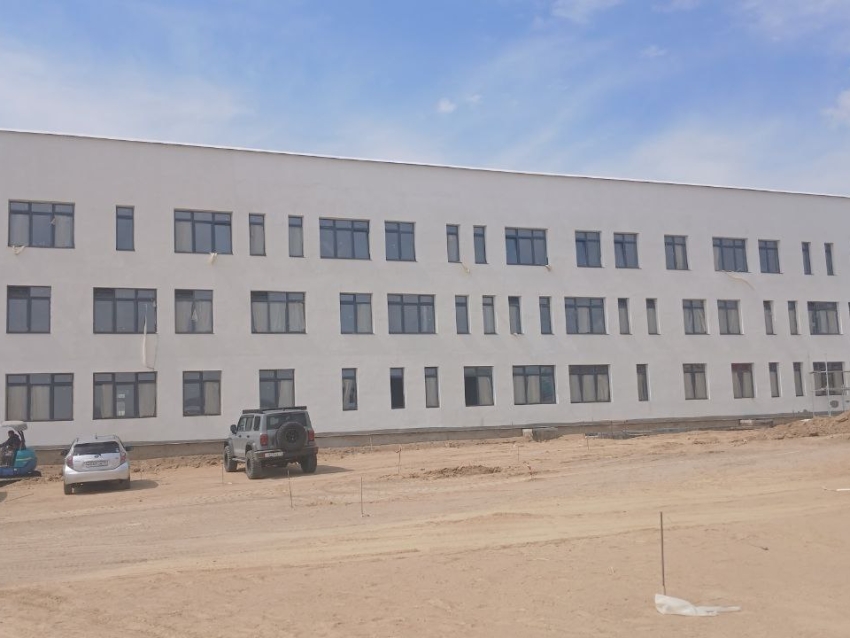 ​Здание школы в Агинском готово на 75 процентов, здесь появится «Атомный класс»