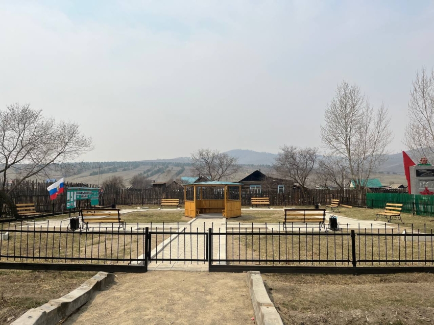 В селе Адриановка благодаря победе в конкурсе ТОСов «Решаем сами» открылся сквер