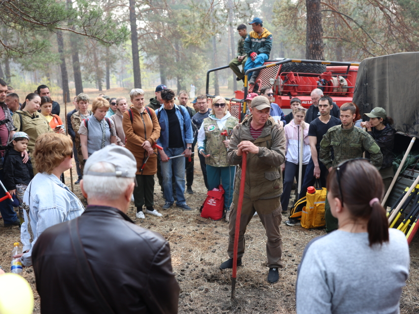 ​Госслужащие Забайкалья вместе с добровольцами пойдут тушить лесные пожары на территории региона