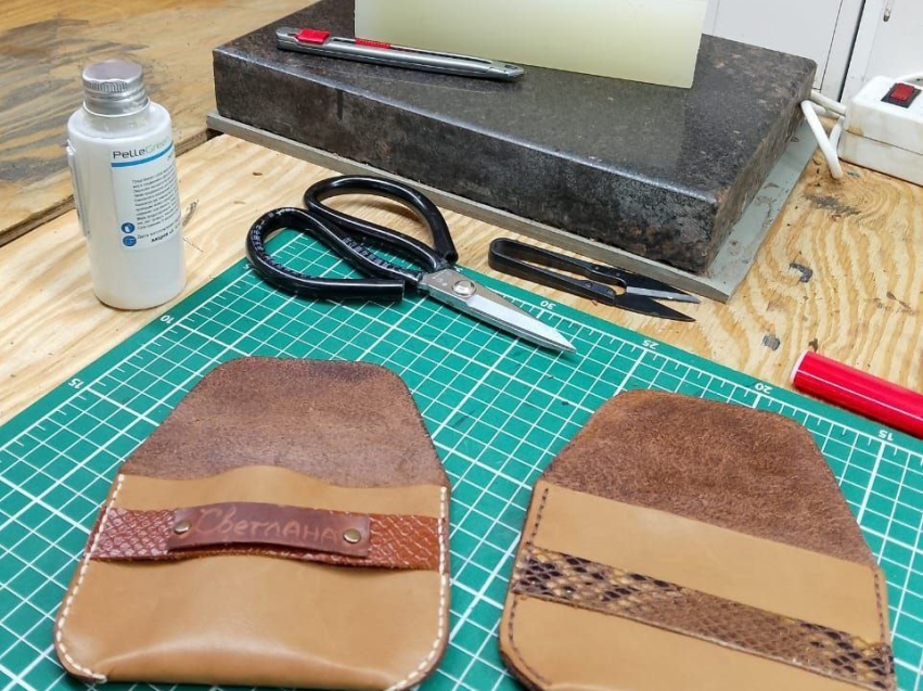 Жители Социального приюта из Читы  обучаются кожевенному делу в Подмосковье 