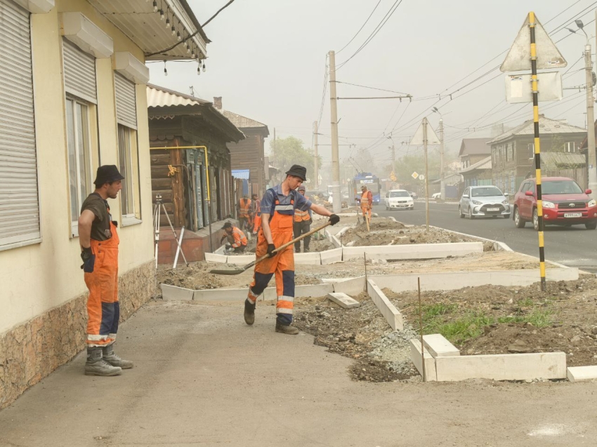 В Забайкалье по нацпроекту начался ремонт дорог к школам, детсадам и досуговым учреждениям