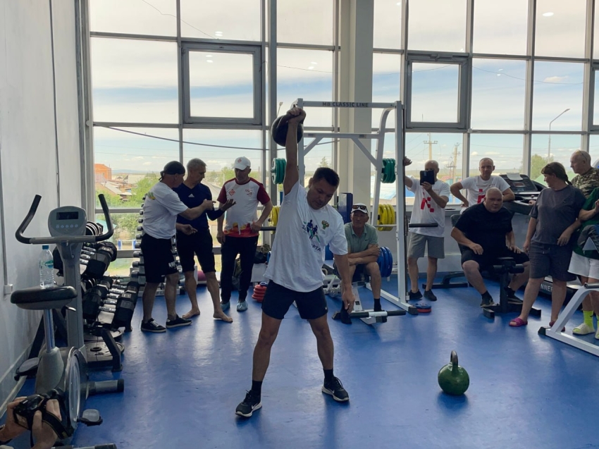 Фестиваль «Спортивное долголетие» прошел в Борзе