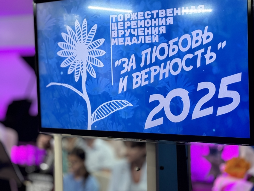 Медали «За любовь и верность» вручили читинским семьям 