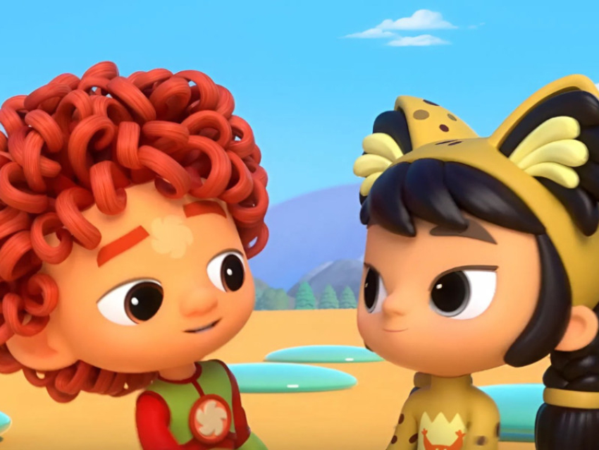 ​#ЗабайкальеТуристическое: В серии российского мультфильма «Команда Флоры» рассказали о Чарских песках Забайкалья