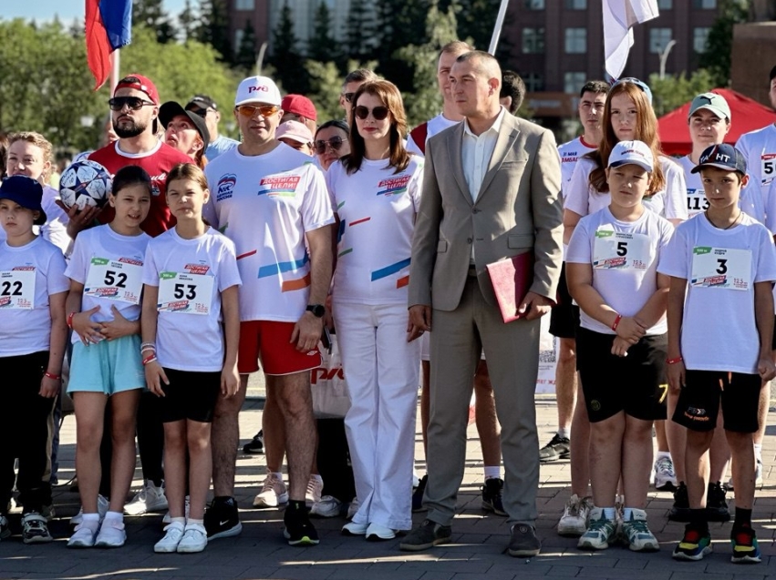 Благотворительный забег в честь 125-летия Забайкальской железной дороги стартовал в Чите