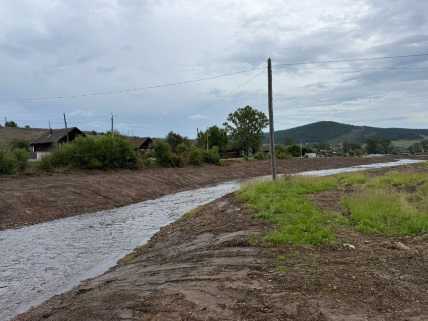 ​В Петровске-Забайкальском ведутся работы для защиты населения от паводков