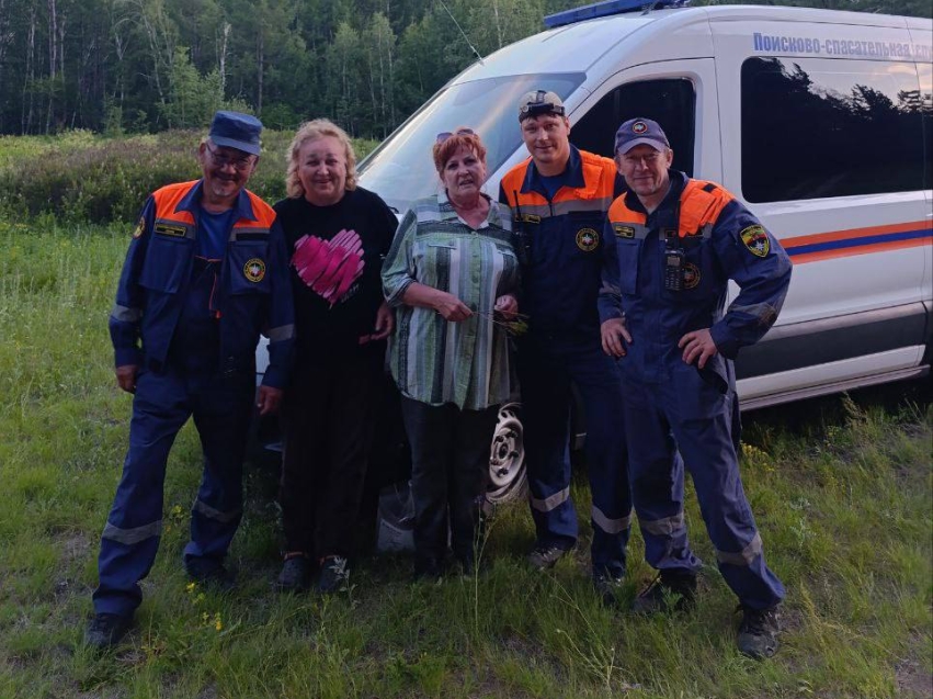 ​Забайкальские спасатели помогли двум женщинам, заблудившимся в лесу под Амодово