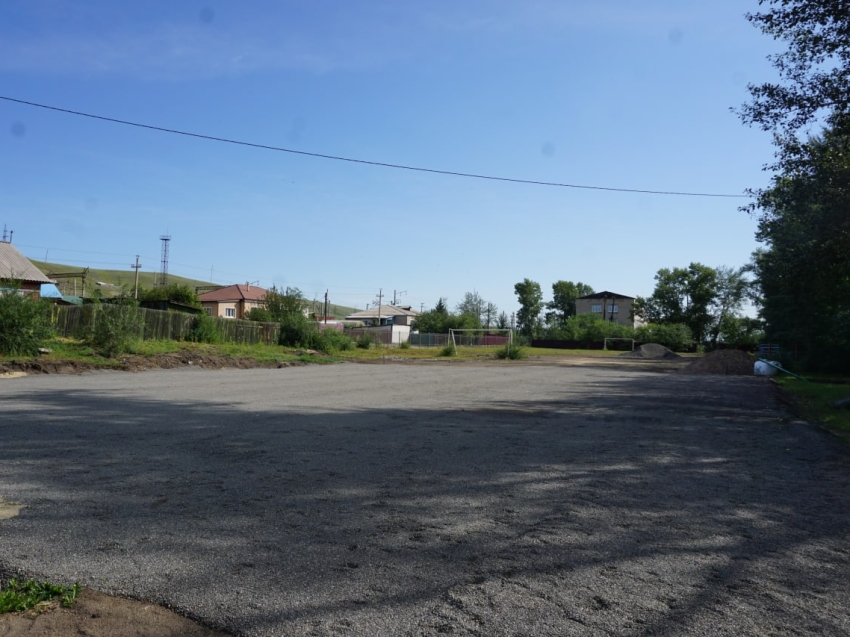 ​Универсальную спортивную площадку установят в шилкинской школе благодаря программе Президента России