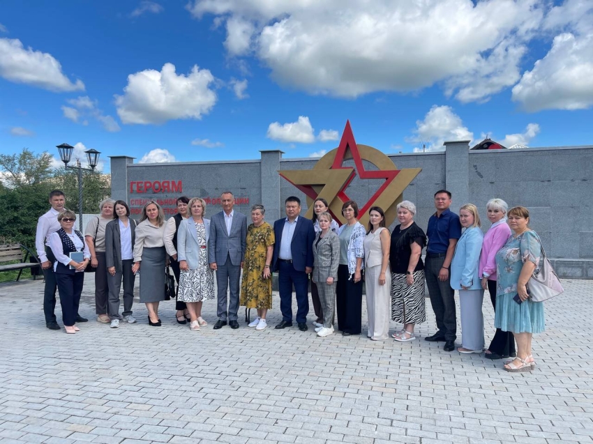 ​Делегация в составе социального десанта Забайкалья посетила 36-ю мотострелковую бригаду