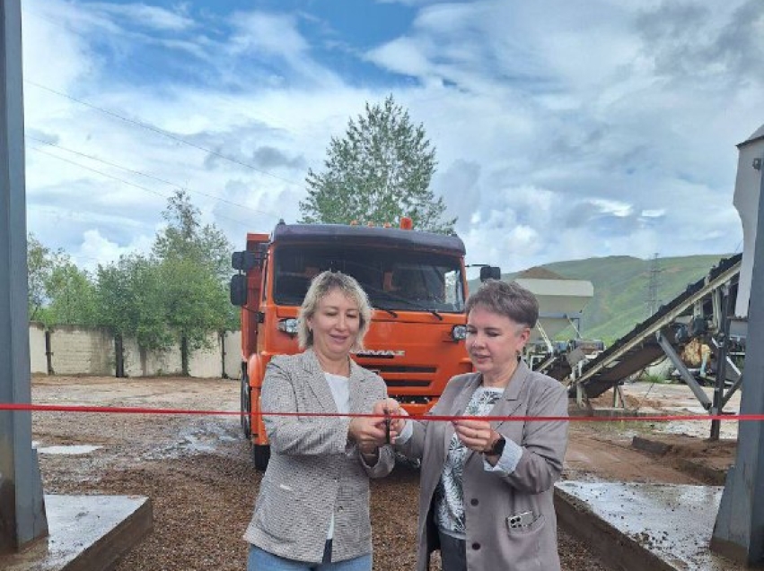 Асфальтовый завод вновь  заработал в Чернышевске – модернизировать предприятие помогла господдержка 