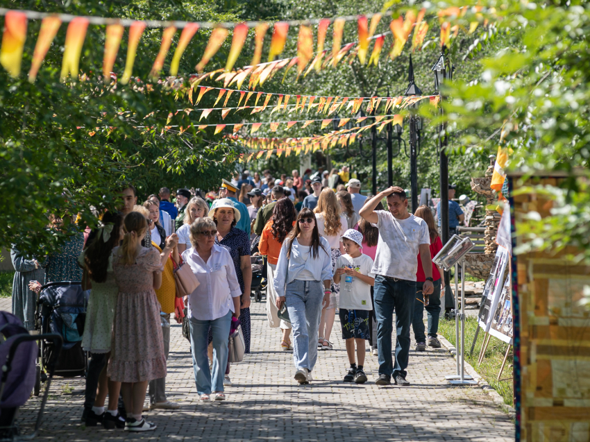 #НаследиеЗабайкалья: Забайкальский фестиваль казачьей культуры собрал в Нерчинске рекордное количество зрителей – почти 5 тысяч гостей