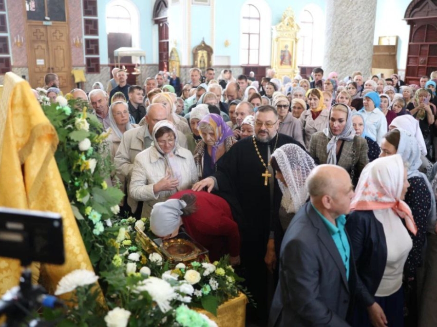 ​В Забайкалье мощи Святителя Тихона встретили молитвой сотни верующих
