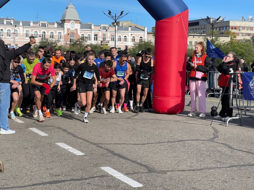 ​Более 600 забайкальцев приняли участие в забеге «Динамовская миля 2025»