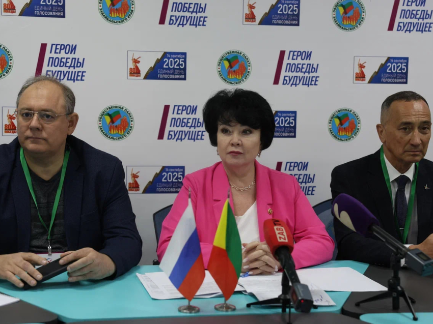 ЕДГ-2025: Избирком Забайкальского края озвучил явку после прошедших в регионе выборов