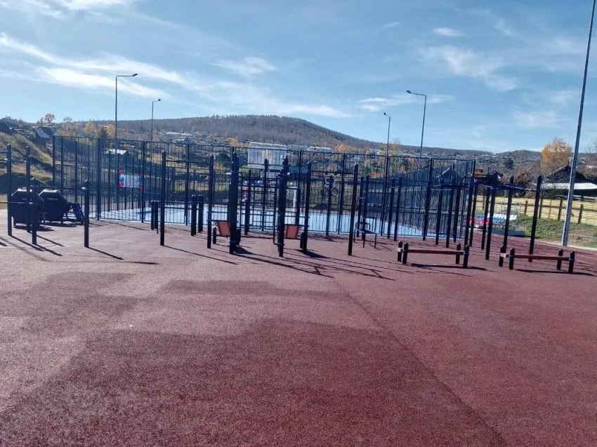 В Тунгокоченском округе открыли спортивную площадку в рамках федерального проекта «Бизнес-спринт: я выбираю спорт»