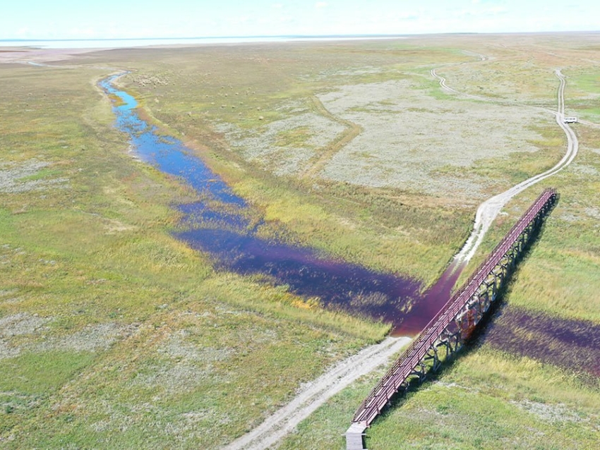​#ЗабайкальеТуристическое: В Забайкалье ожило озеро Зун-Торей, спустя годы озеро вновь наполняется водой 