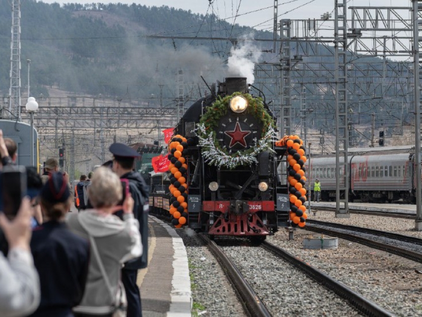 ​В Забайкалье прибудет «Поезд Победы», можно бесплатно посмотреть экспозиции, посвященные Великой Отечественной войне