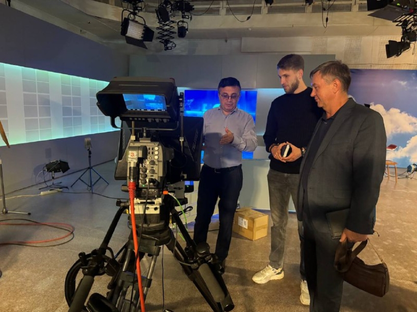 ​Бойцы - участники регионального проекта «Герои – Победы. Будущее» узнали, как работает ГТРК «Чита»