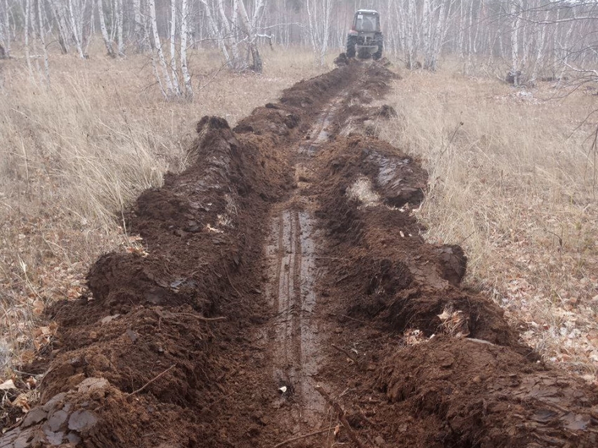 Больше 100 километров противопожарных минполос прочистили лесные пожарные Агинского «Забайкаллесхоза»