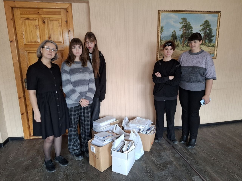 ​Читинское торгово-кулинарное училище стало участником акции «БумБатл» по сбору бумажного вторсырья