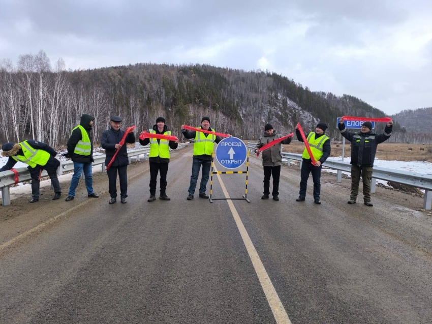 Участок дороги Баляга - Ямаровка отремонтирован по нацпроекту в Забайкалье