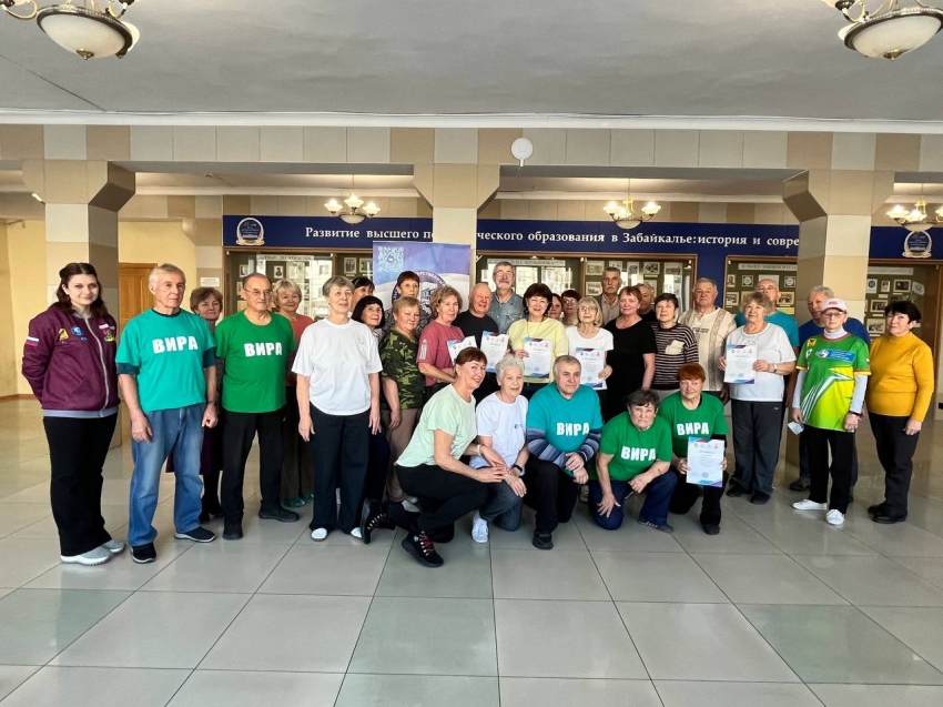 ​Здоровье, дружба и азарт: пенсионеры Читы приняли участие в первом интегрированном турнире