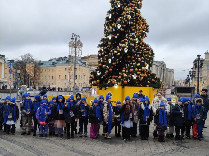 ​Дети участников спецоперации из Забайкалья одними из первых посетили новогоднюю Кремлёвскую ёлку