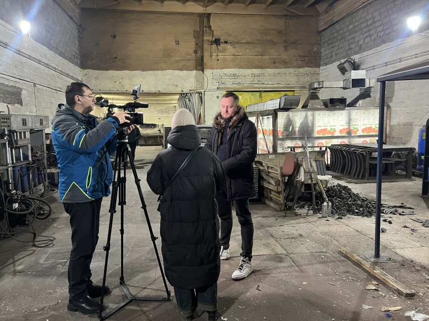 Предприятие «Умная среда» в Чите изготовило покрытие для экотропы на Сухотино