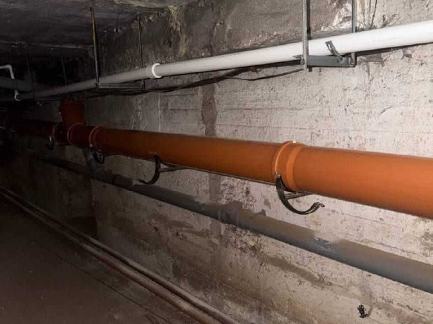 ​В городе Чите ведутся работы по капремонту внутридомовых инженерных сетей