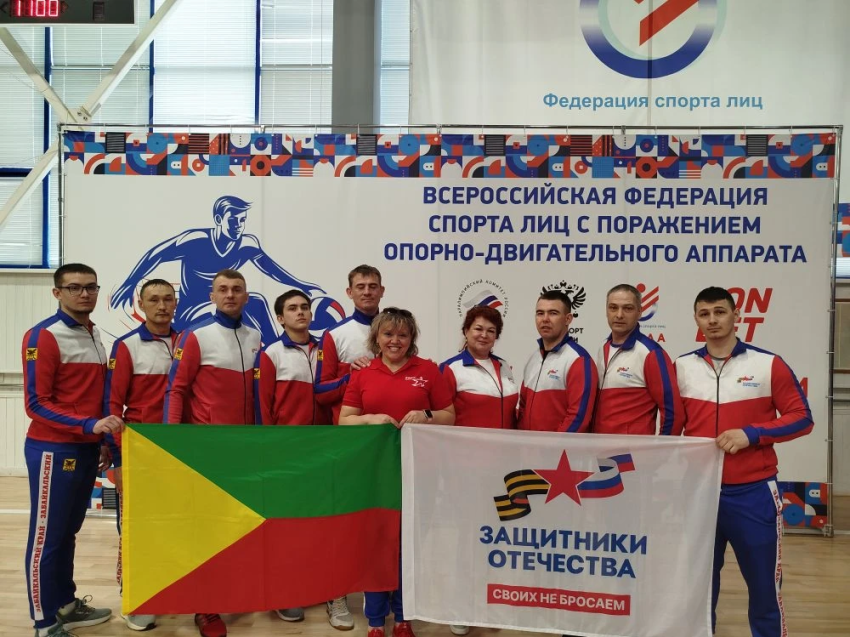 ​Команда ветеранов СВО из Забайкалья взяла «бронзу» на Чемпионате России по волейболу сидя