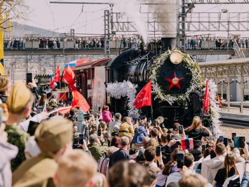 Впервые в истории два ретропоезда остановятся 9 мая на вокзале Читы