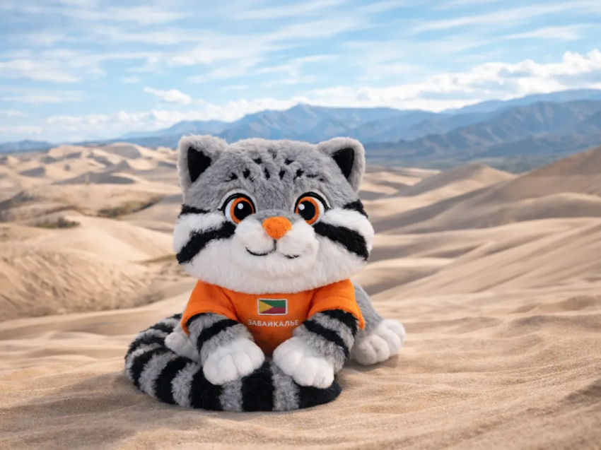 Купи игрушечного - помоги настоящему: сувенирного кота-манула смогут приобрести забайкальцы 