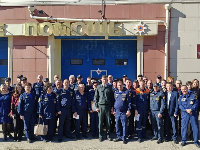 Забайкалпожспас провел торжественное собрание в честь Дня образования пожарной охраны России
