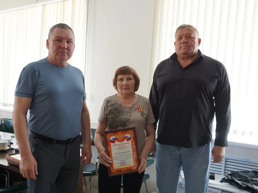​Волонтёр из Шилкинского округа награждена медалью «За помощь специальной военной операции» 