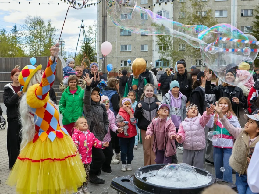 День защиты детей с размахом отметили на севере Забайкалья