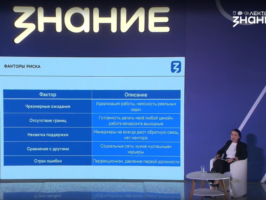 Строить карьеру без выгорания: общество «Знание» провело для ДФО лекцию ко Дню молодёжи