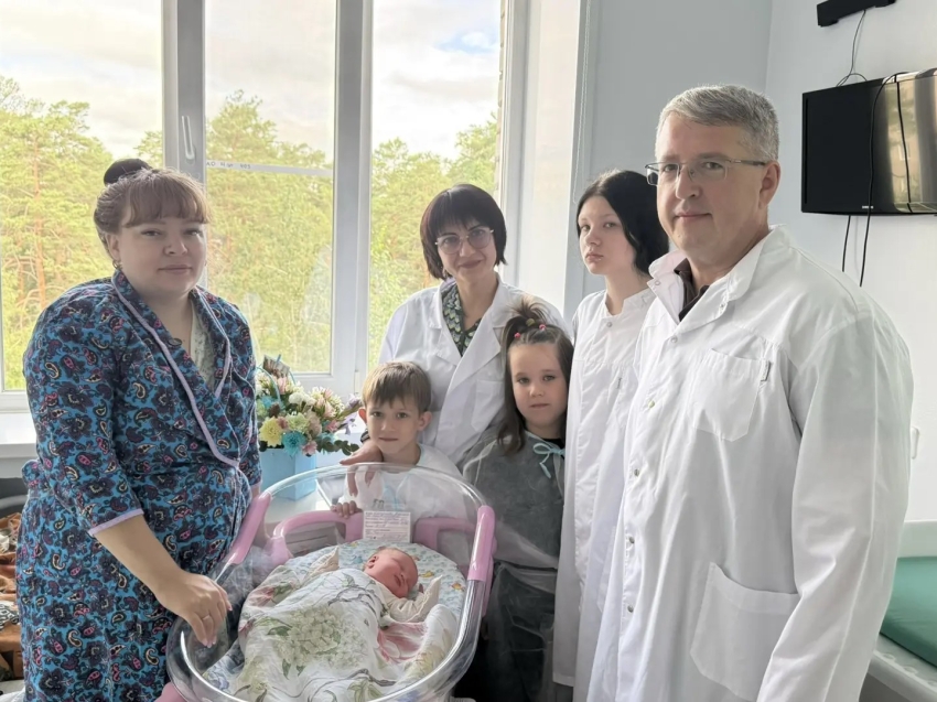 ​Девочка первой появилась на свет в Забайкалье в День семьи, любви и верности