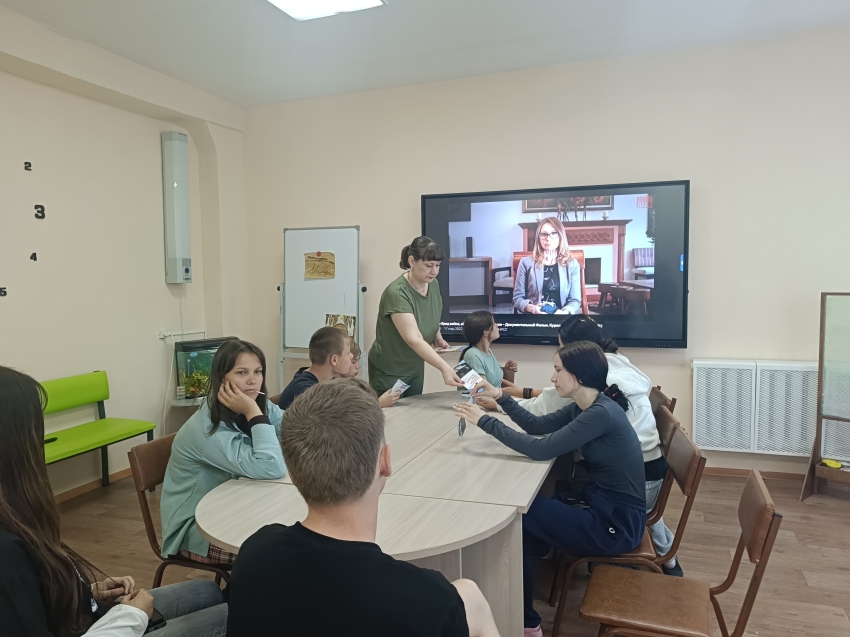 ​В Читинском центре «Спасатель» проводят профилактические мероприятия по борьбе с зависимостями 