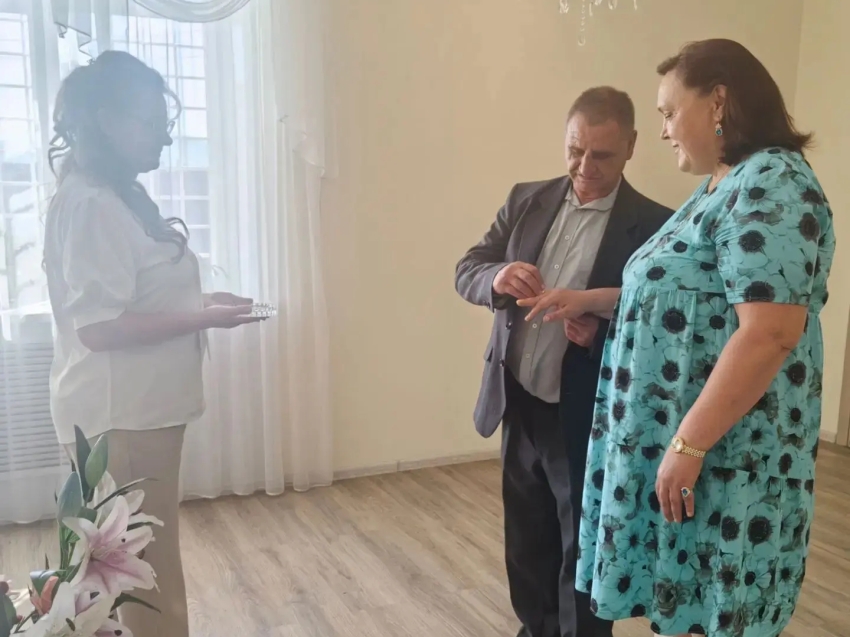 ​В Хапчерангинском доме-интернате отметили свадьбу