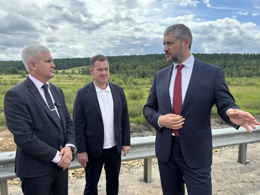 ​Глава Забайкалья оценил готовность моста на подъезде к Дровяной 
