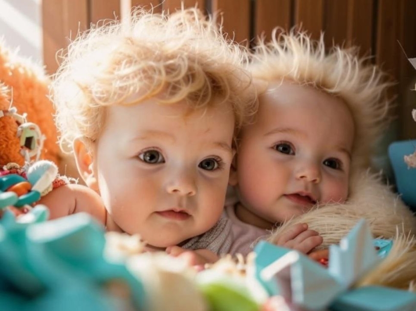 ​Двойня родилась в многодетной семье из Могойтуя