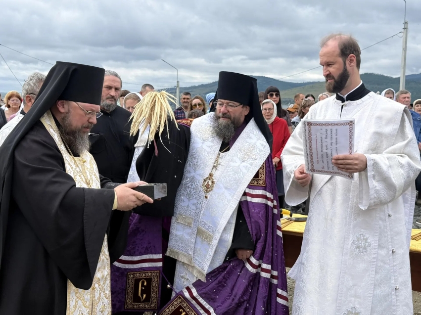 ​Храм во имя святого апостола Андрея Первозванного построят в Дарасуне